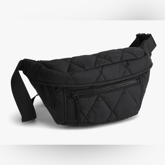 Vera Bradley black nylon quilted belt bag - Picture 3 of 12